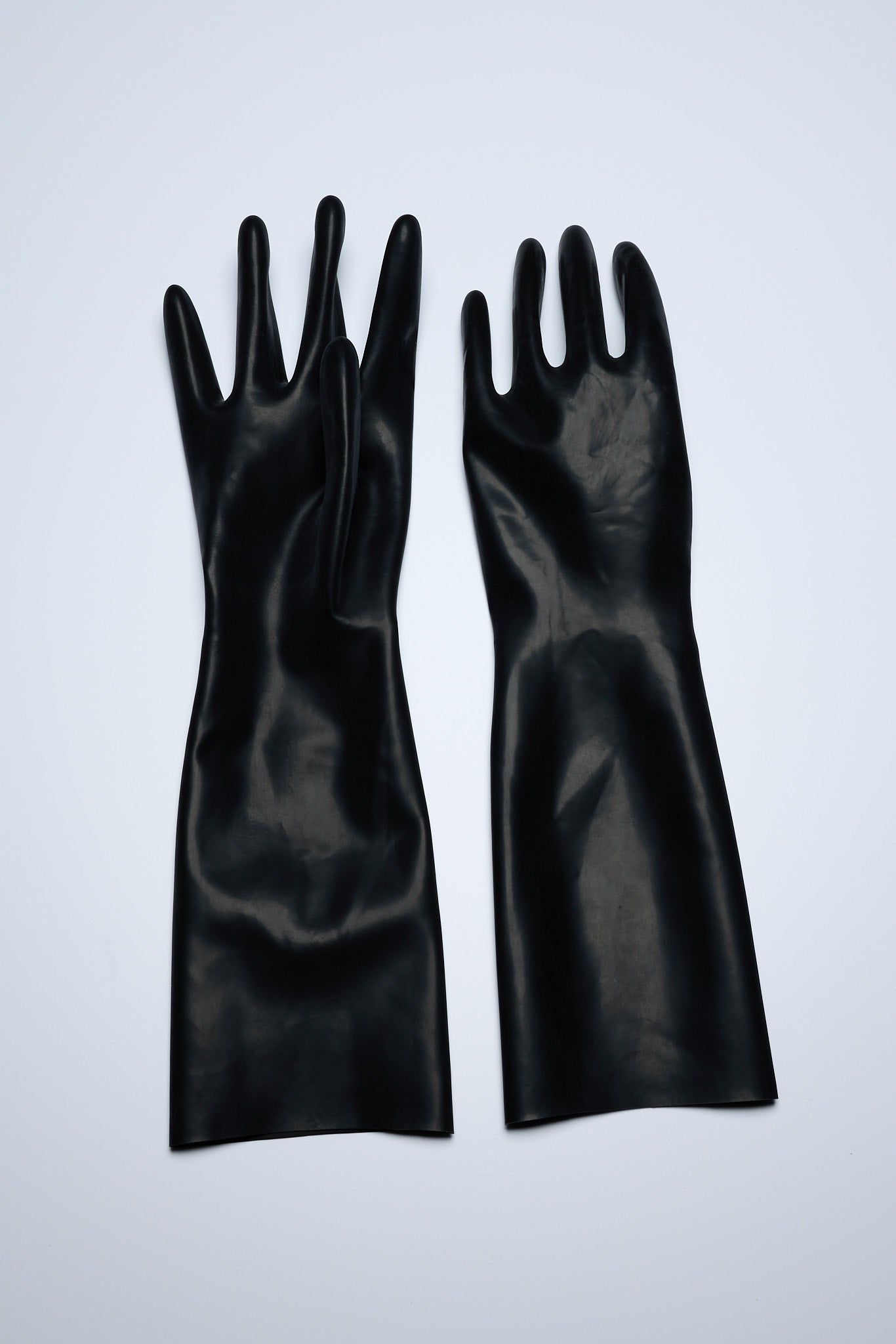 Latex Gloves - Med-Arm - Obsidian Black