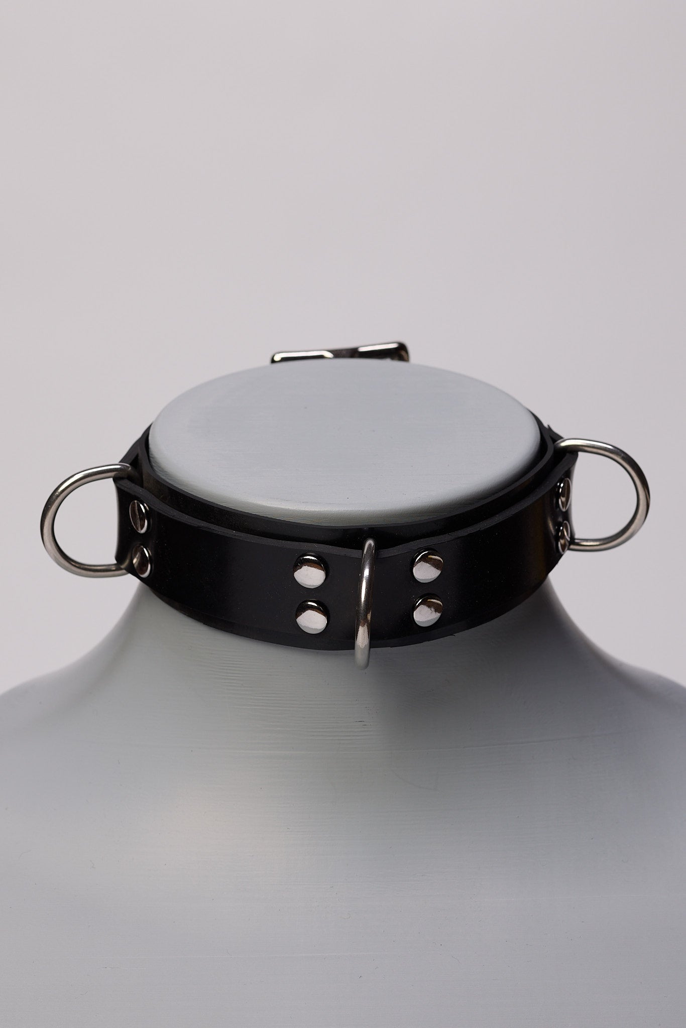 Rubber Tri D-ring Collar