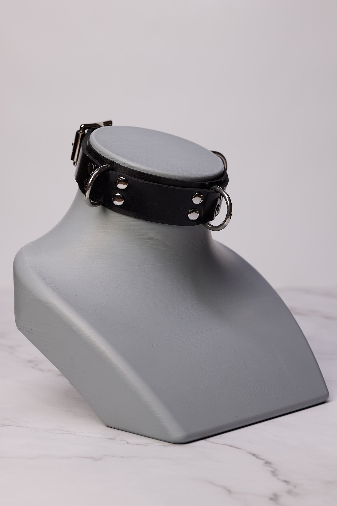 Rubber Tri D-ring Collar