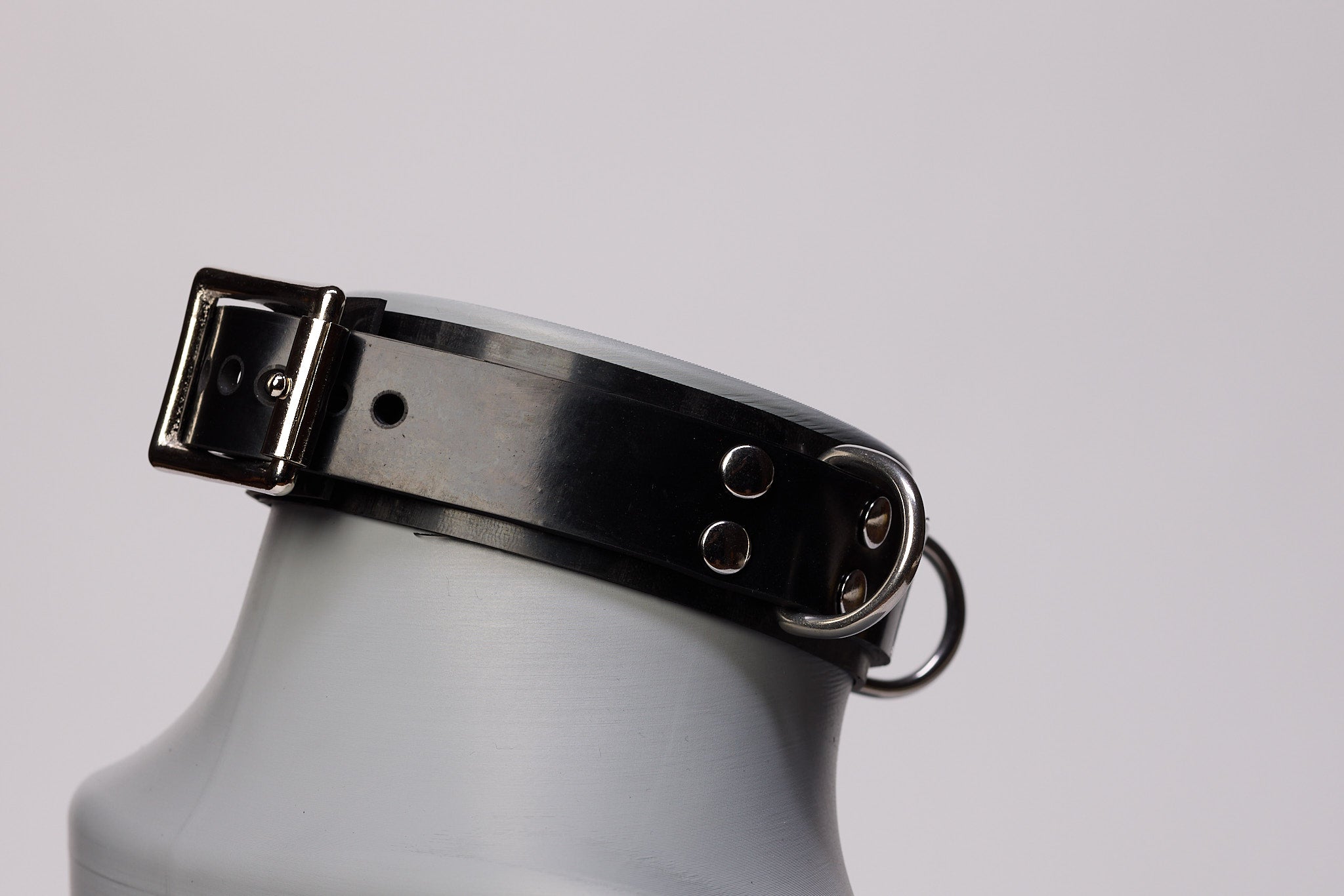 Rubber Tri D-ring Collar