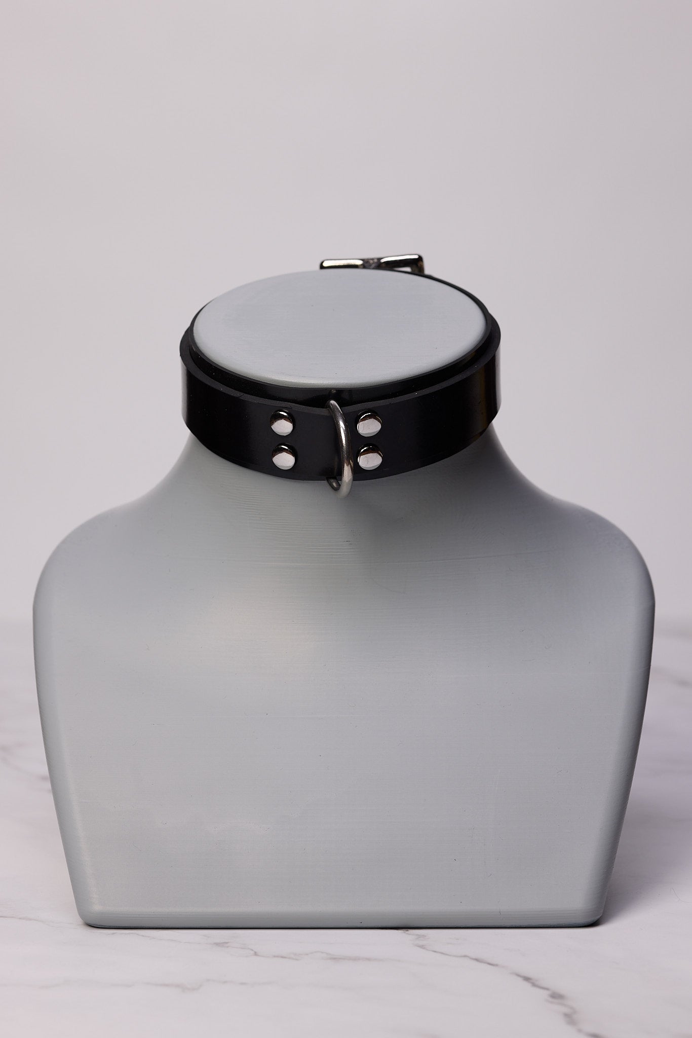 Rubber Collar 25mm - lined with D-ring