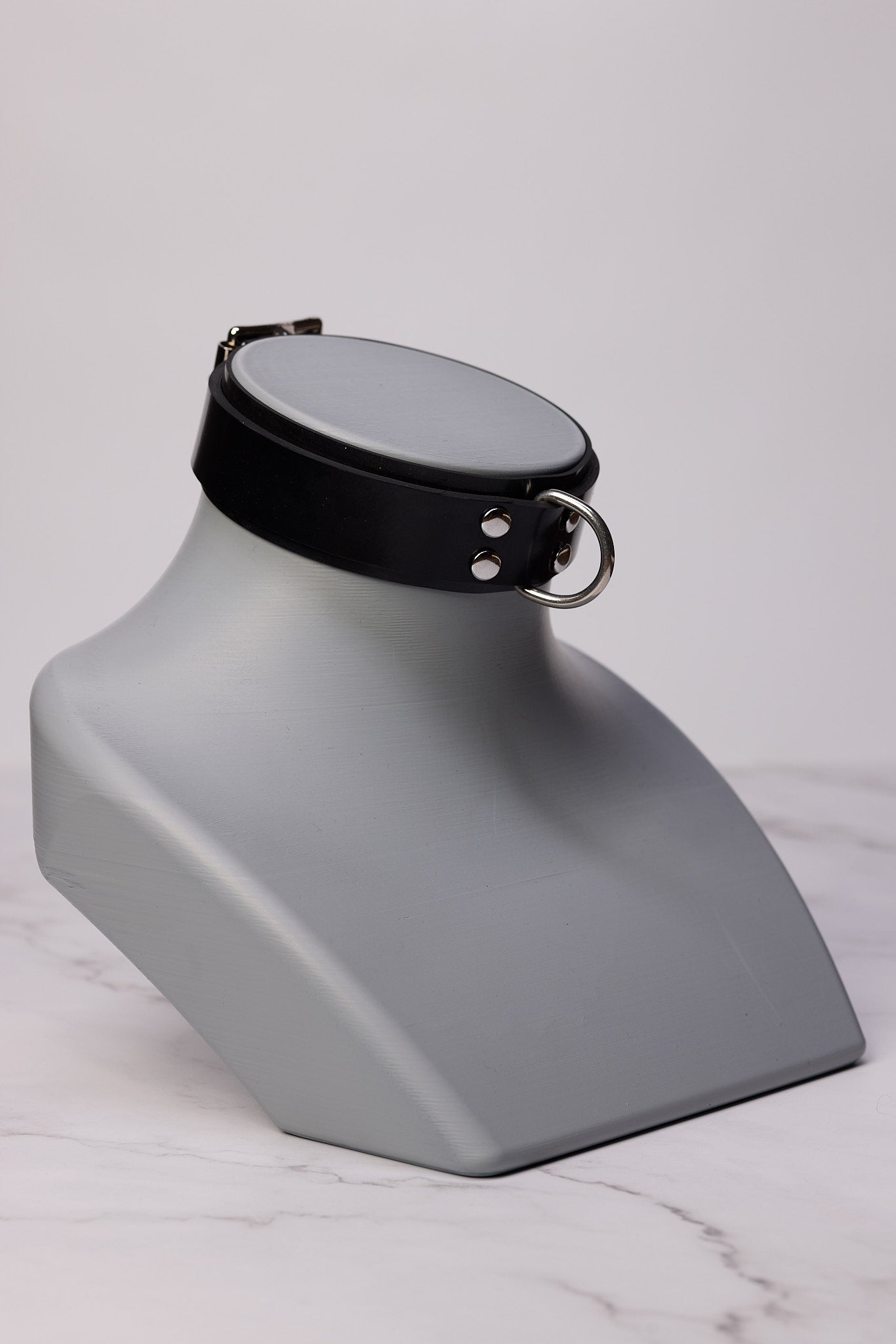 Rubber Collar 25mm - lined with D-ring