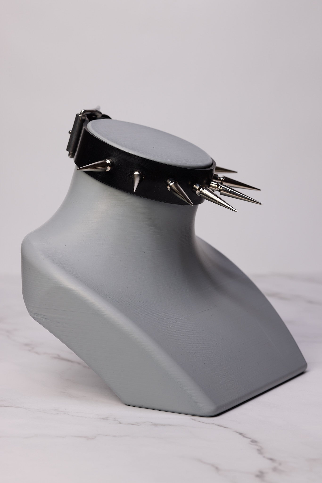 Spiked Rubber Collar