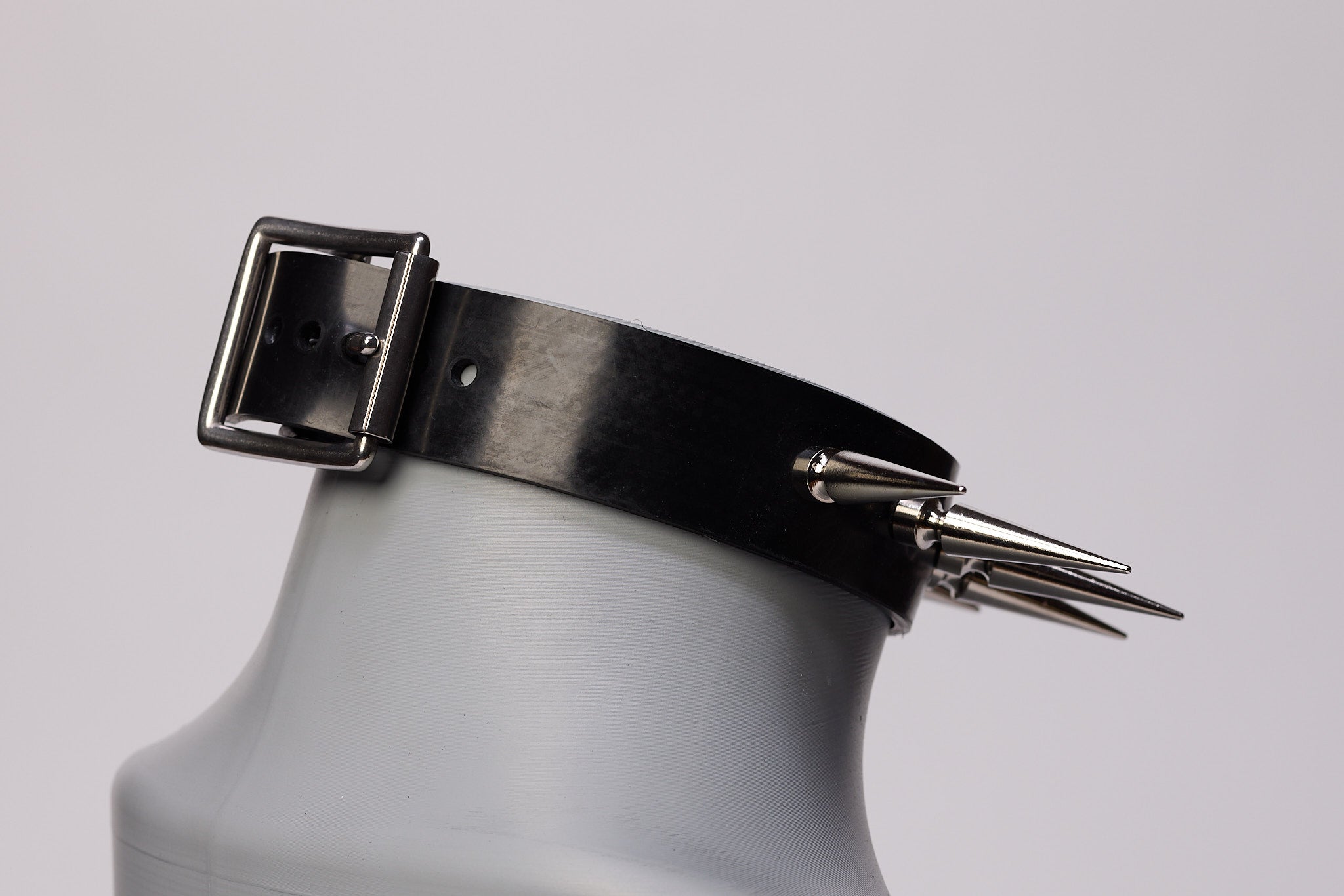 Spiked Rubber Collar