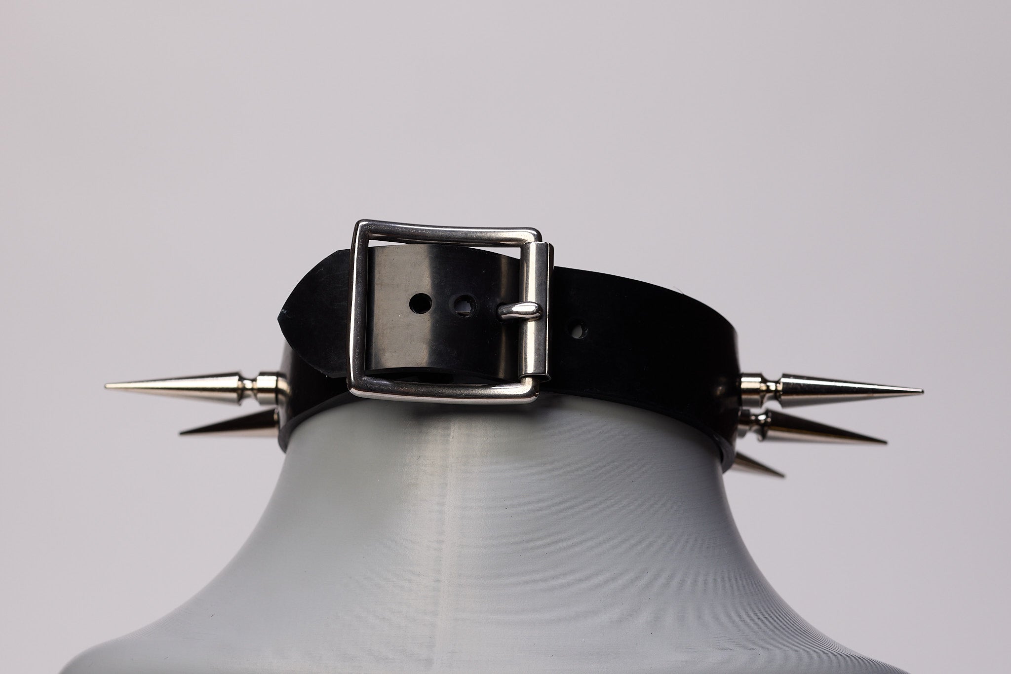 Spiked Rubber Collar